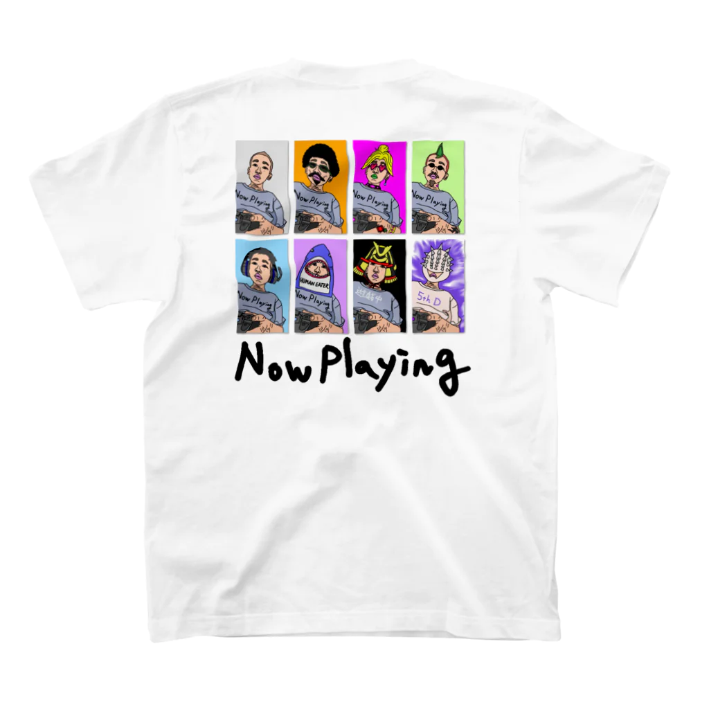 natunodai3kakuのNowPlaying06 スタンダードTシャツの裏面