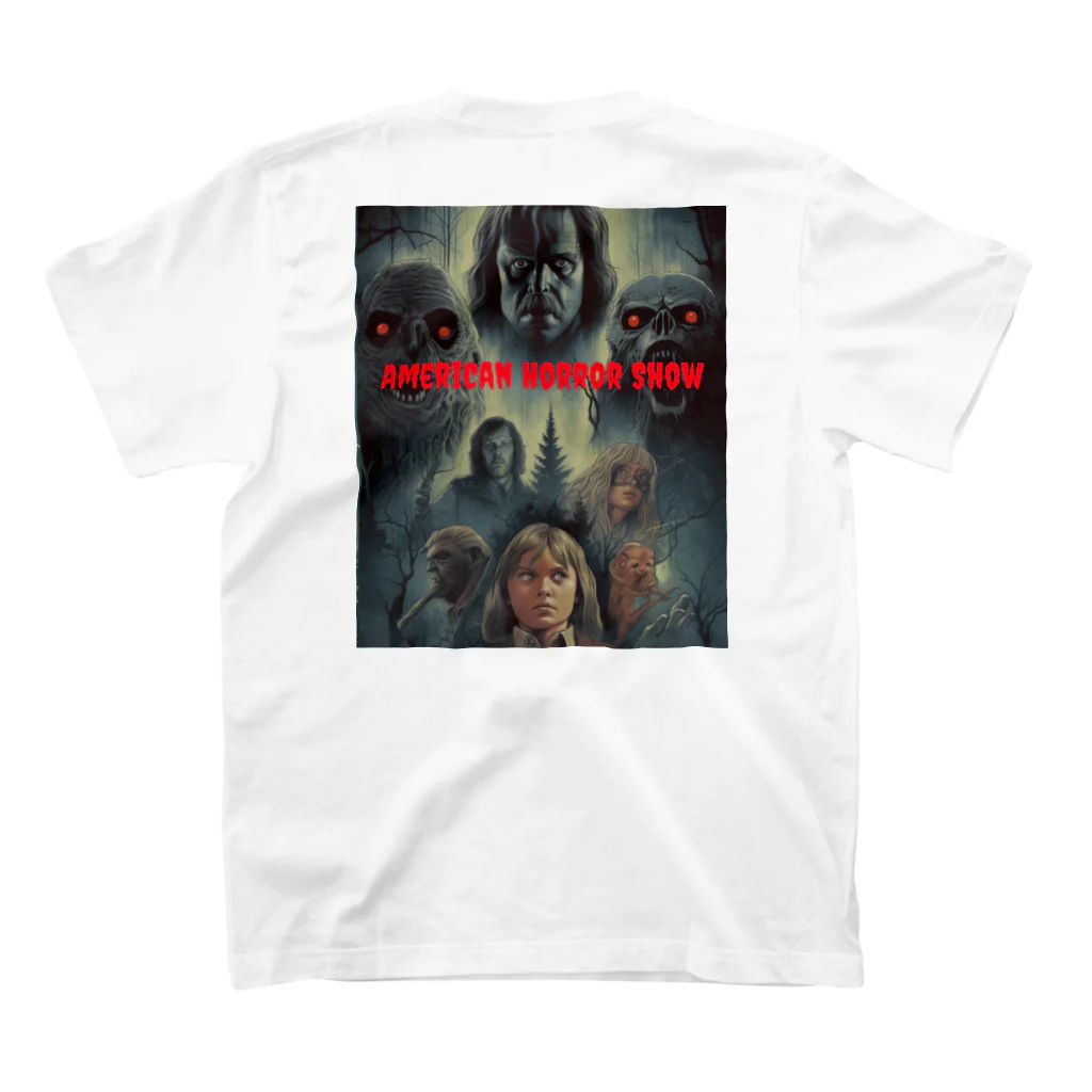 American Horror Show ®️のJOKEMAN ホラームービーTシャツ#4 Regular Fit T-Shirtの裏面