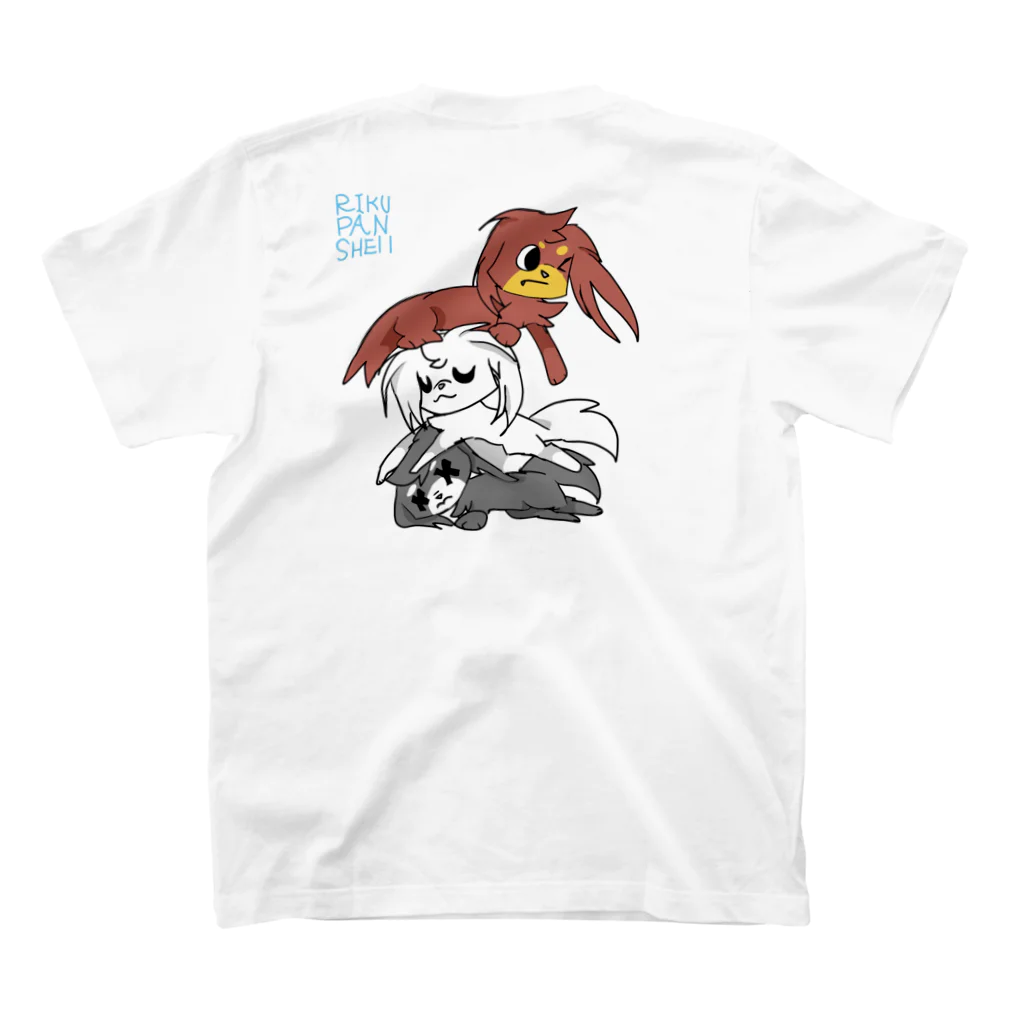 ポケっこのドッグTシャツ3 Regular Fit T-Shirtの裏面