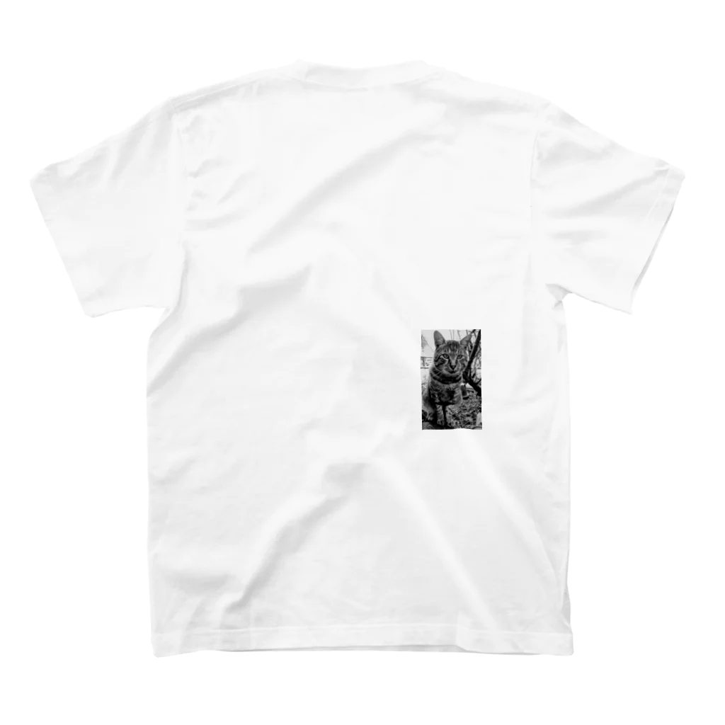 Bohcaの野生的な猫 スタンダードTシャツの裏面