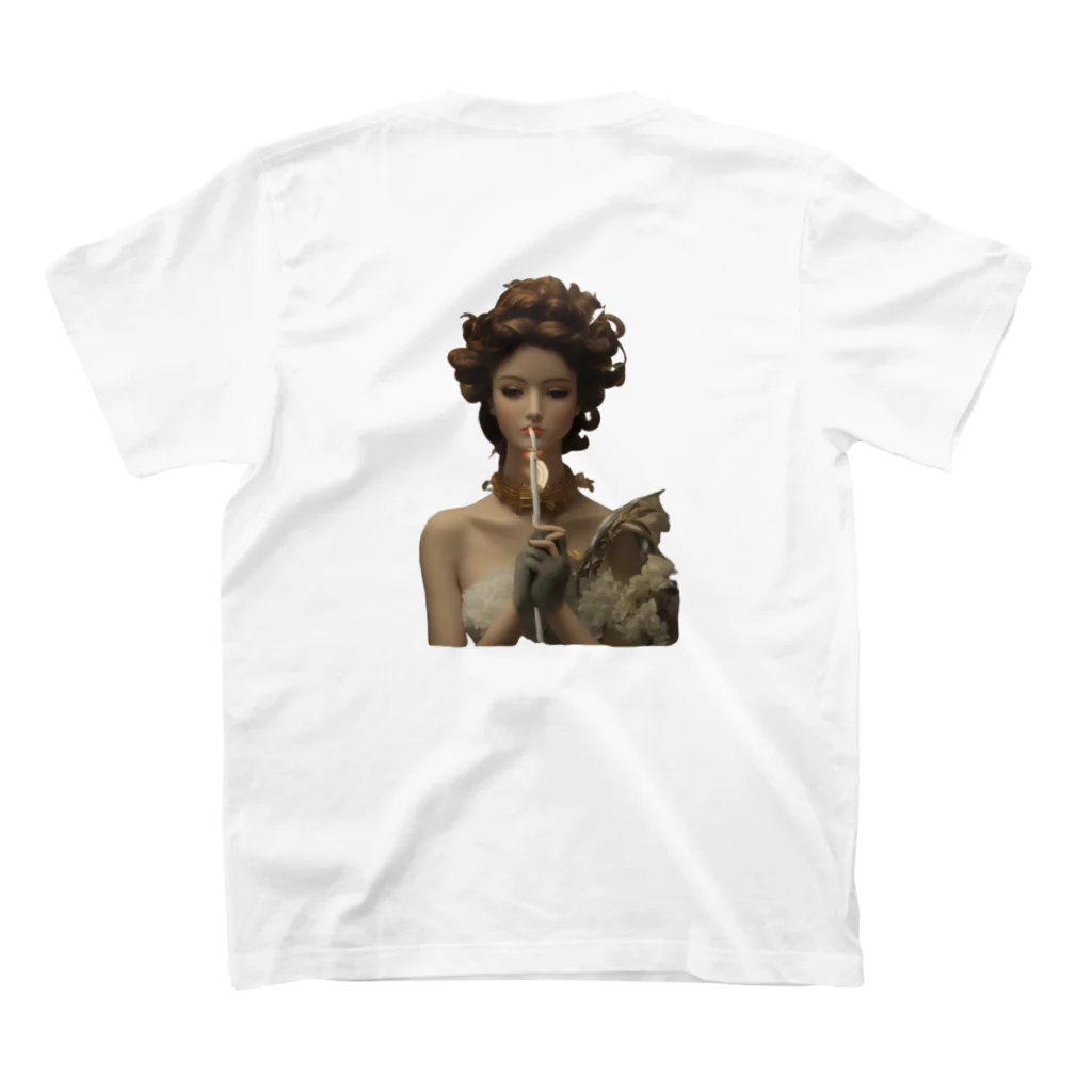 MFLFのMFLF  angel cigar スタンダードTシャツの裏面