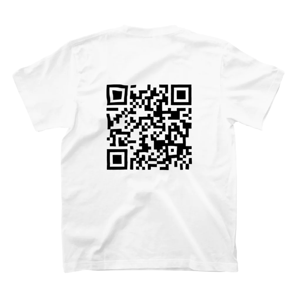 Mioenergy official shopのMioenergy’s Instagram QR スタンダードTシャツの裏面