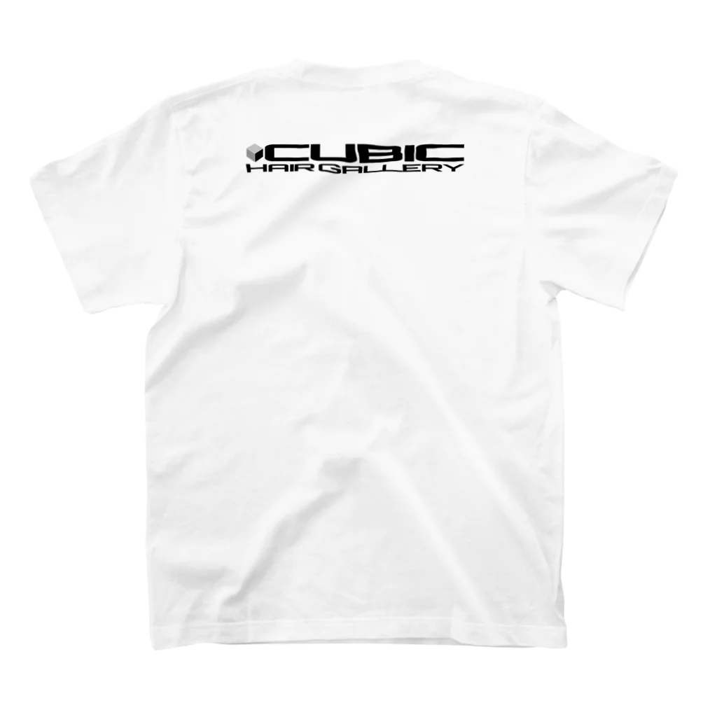 CUBICのCUBIC HAIR GALLERY オリジナルTシャツ Regular Fit T-Shirtの裏面