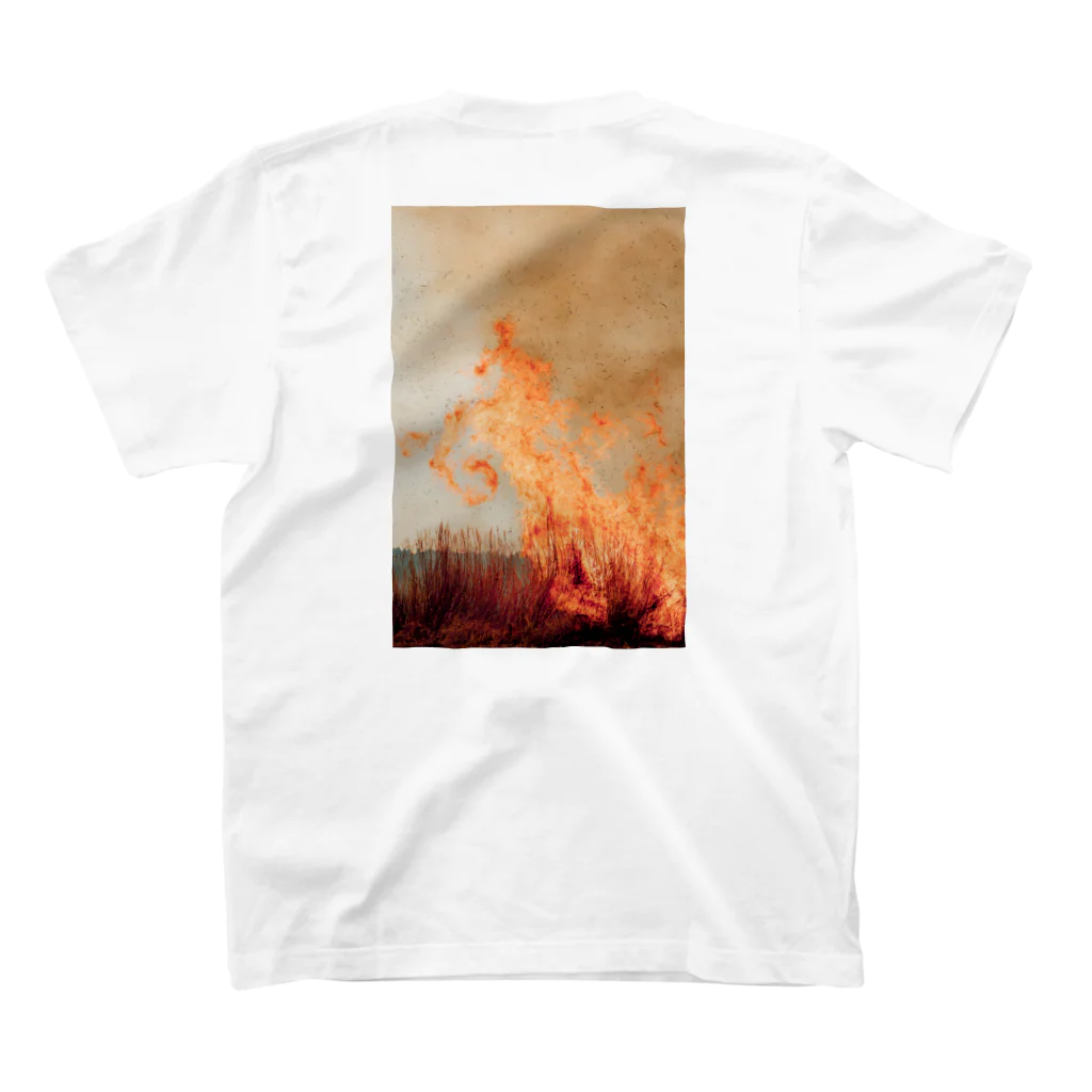 art6dのFire スタンダードTシャツの裏面