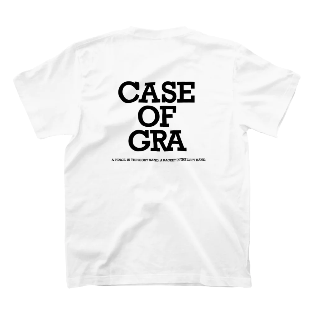 Graphiter〈グラファイター〉のCASE OF GRA スタンダードTシャツの裏面