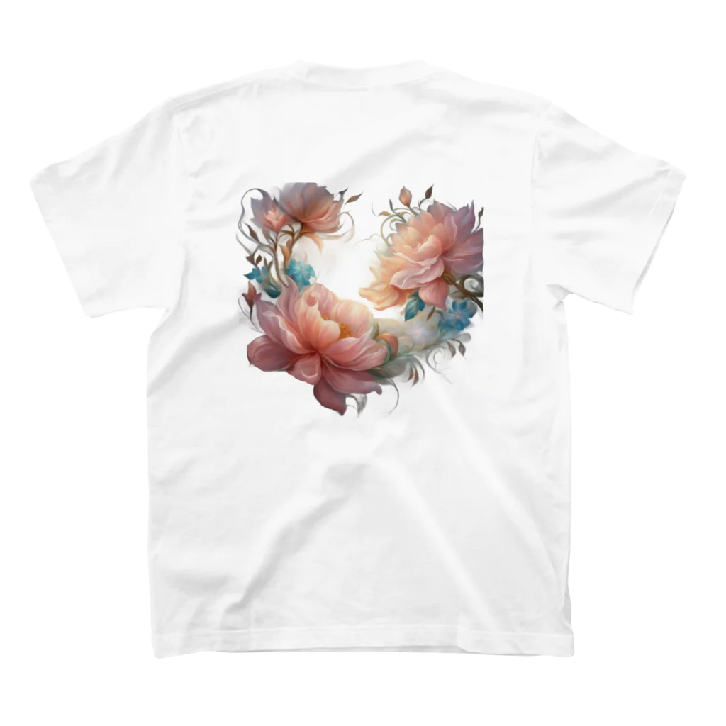 Artistry Blossomsのfantasy Flower Regular Fit T-Shirtの裏面