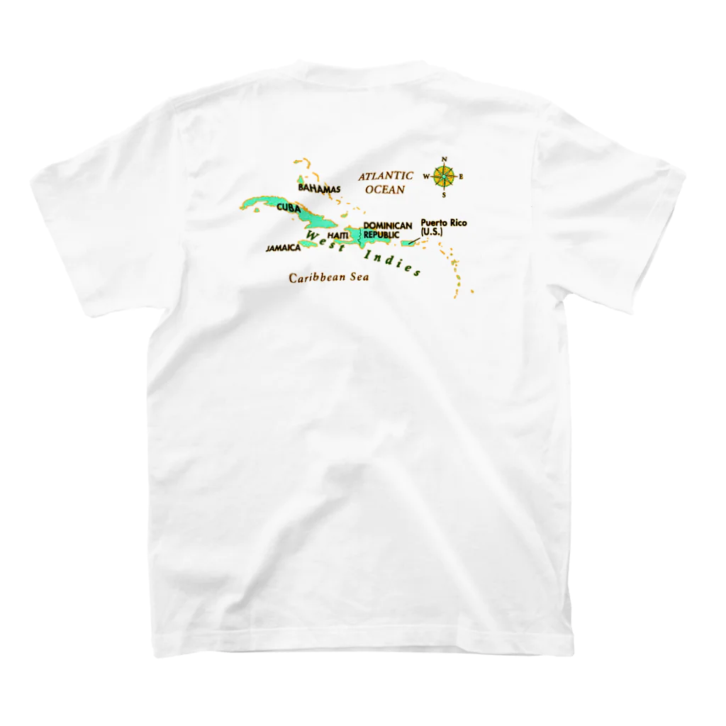 West Side Local 085のwest tree スタンダードTシャツの裏面