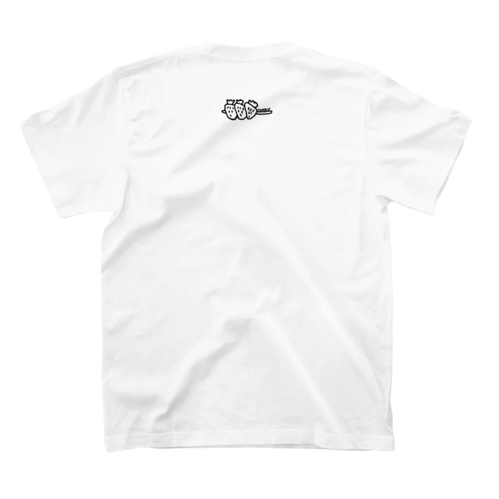 Mar's Design ʚ (*･ ▸･´)໒꒱· ﾟのNO BIKE NO LIFE スタンダードTシャツの裏面