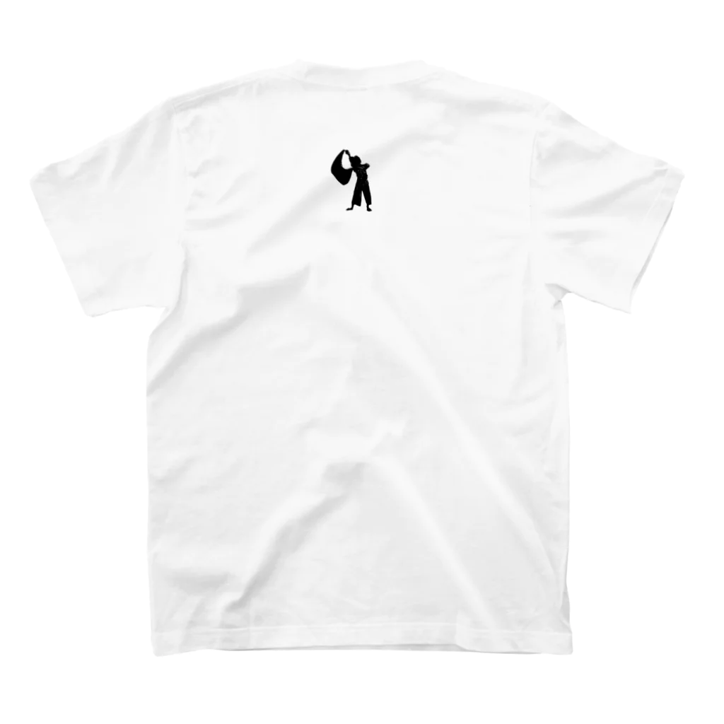 AUFGUSS  "WA∞VE"のWA∞VE ロゴ スタンダードTシャツの裏面