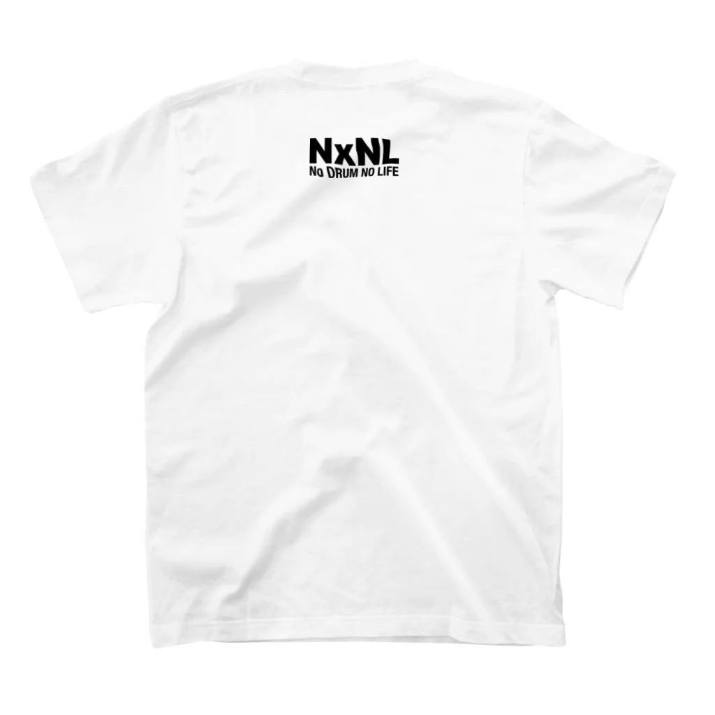 NxNLのNo DRUM No Life Regular Fit T-Shirtの裏面