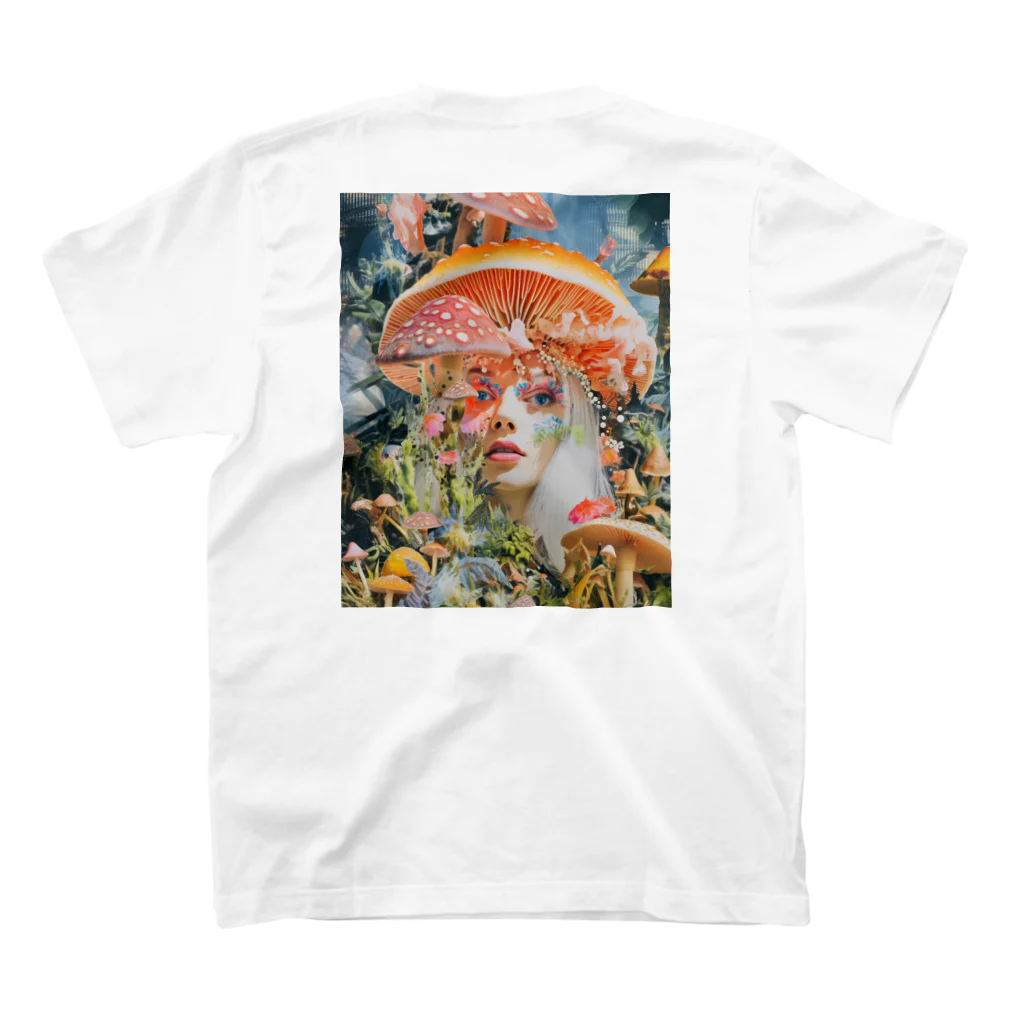 Unknown Paradiseの【Unknown Paradise】Mushroom Venus スタンダードTシャツの裏面