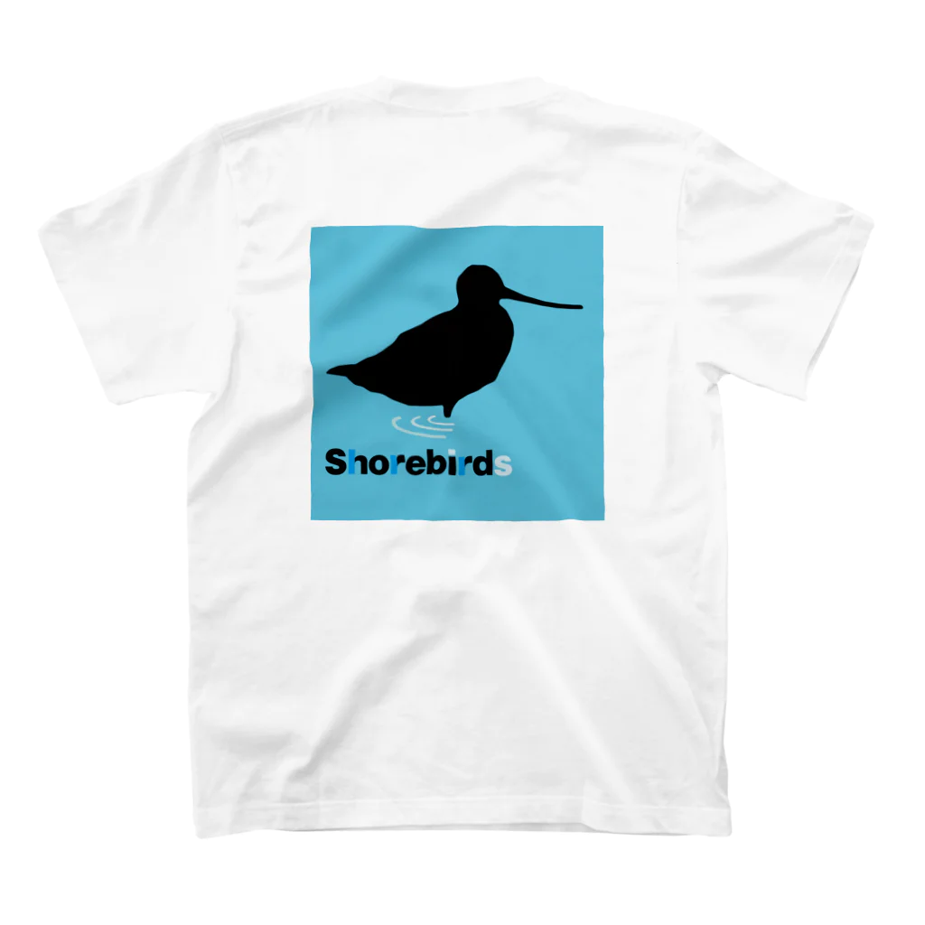 Onipi_workのShorebirds-オオソリハシシギ スタンダードTシャツの裏面