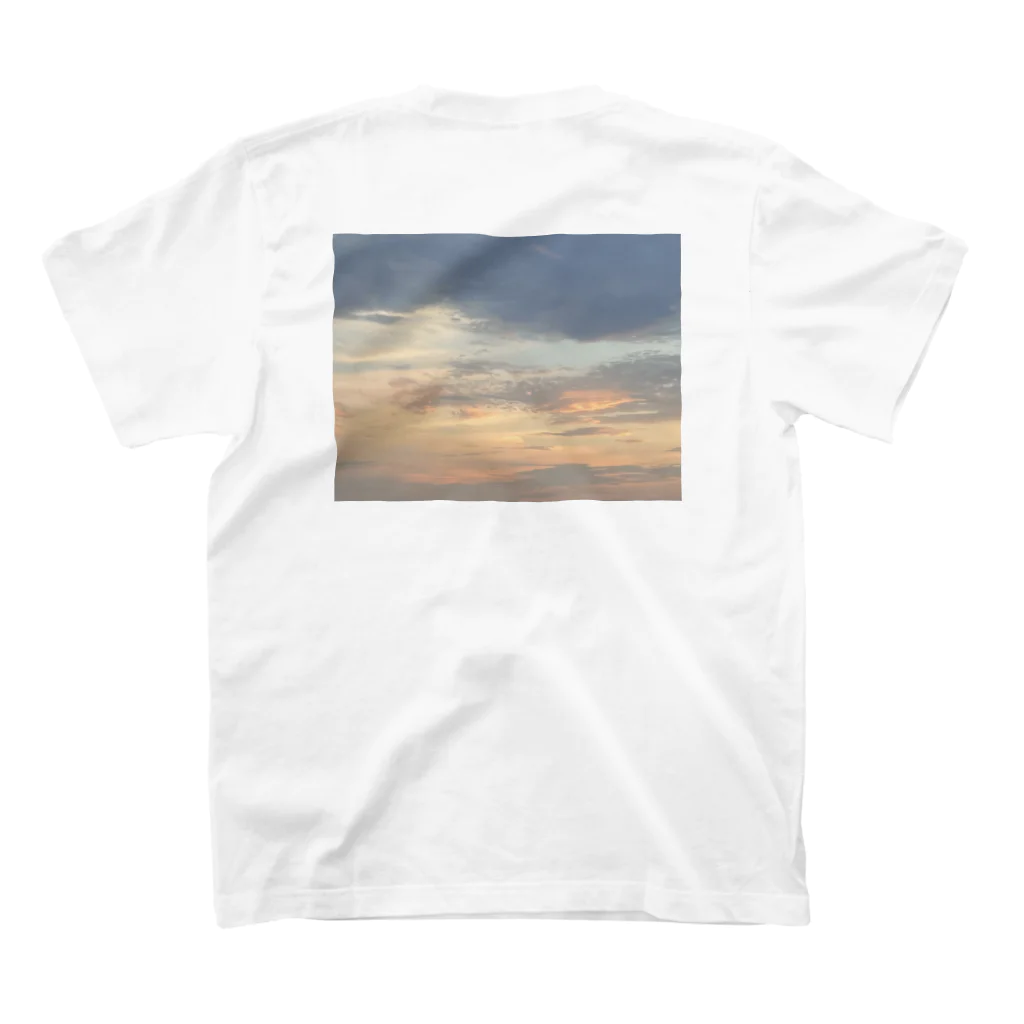 tmy_fの秋の夕暮れ① スタンダードTシャツの裏面