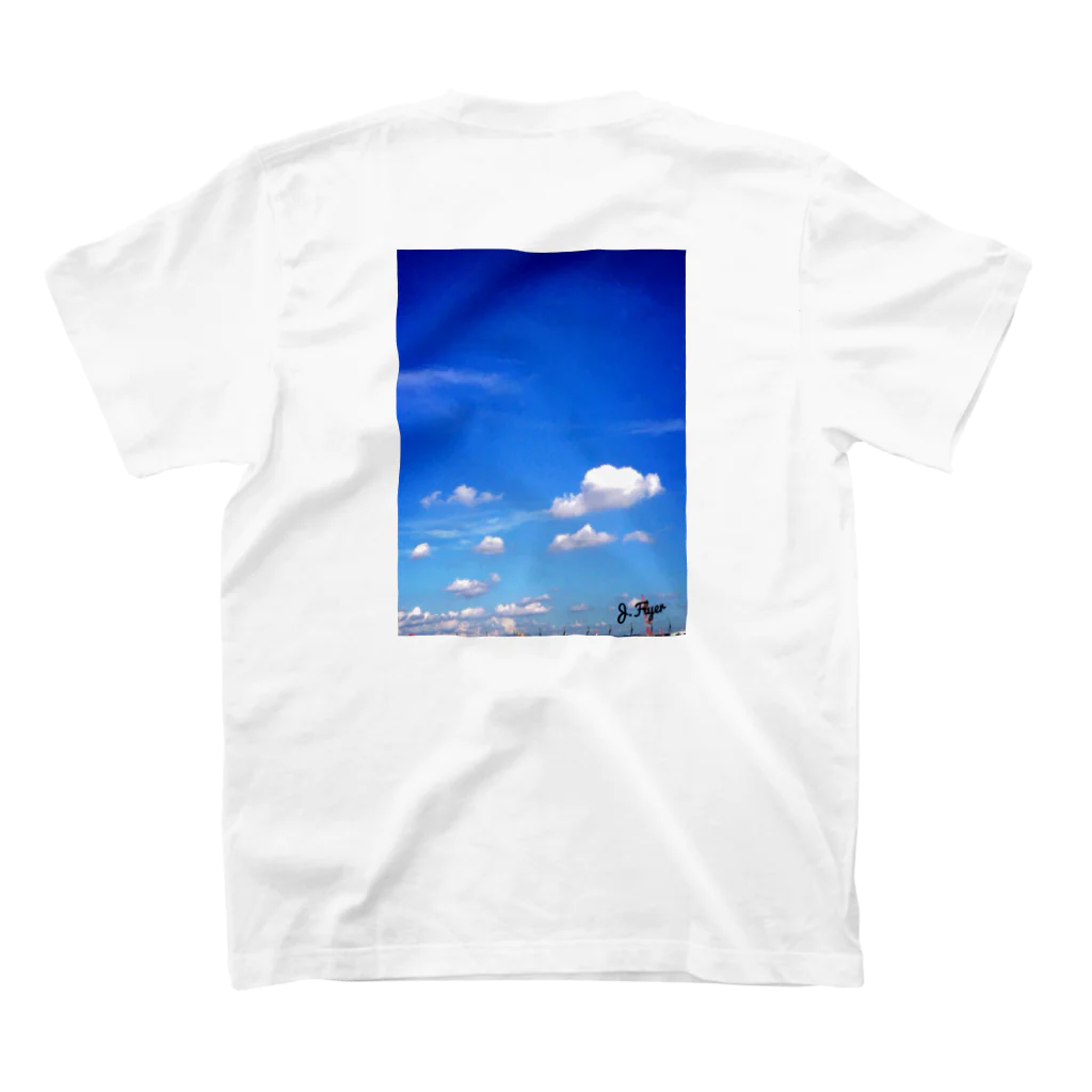 a sweet farmのairplane  Regular Fit T-Shirtの裏面