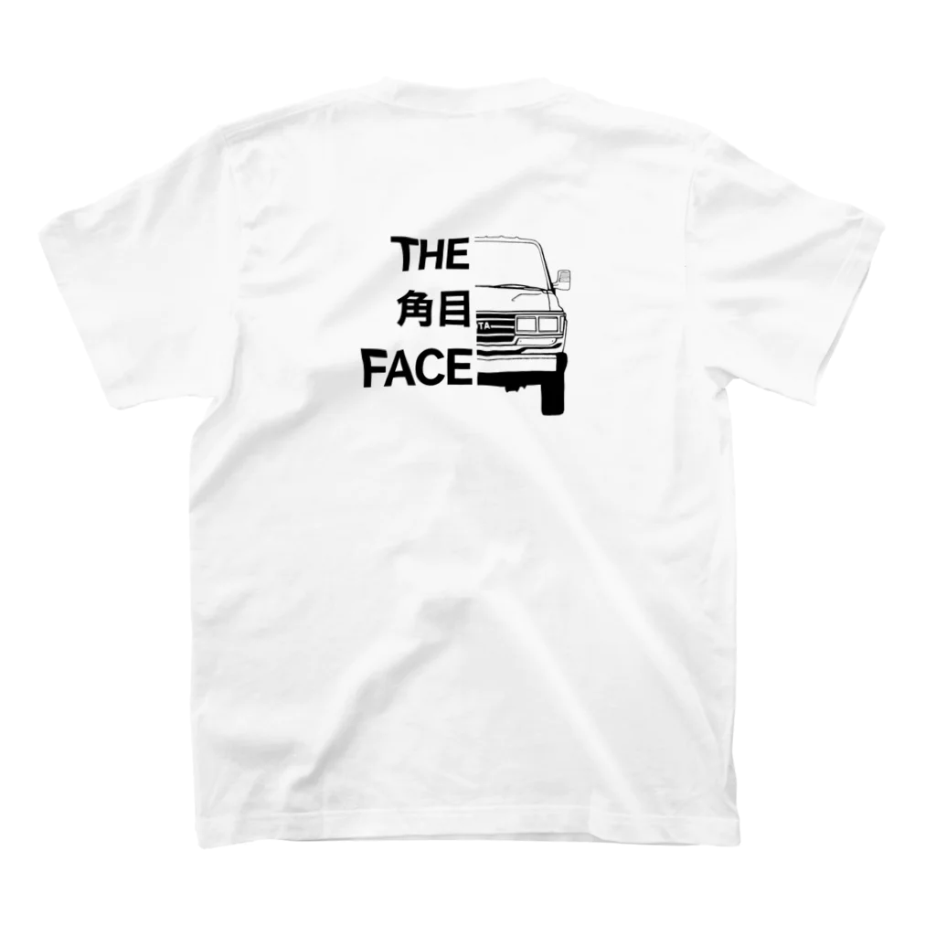 Ch.Tomo ストアのTHE 角目 FACE スタンダードTシャツの裏面