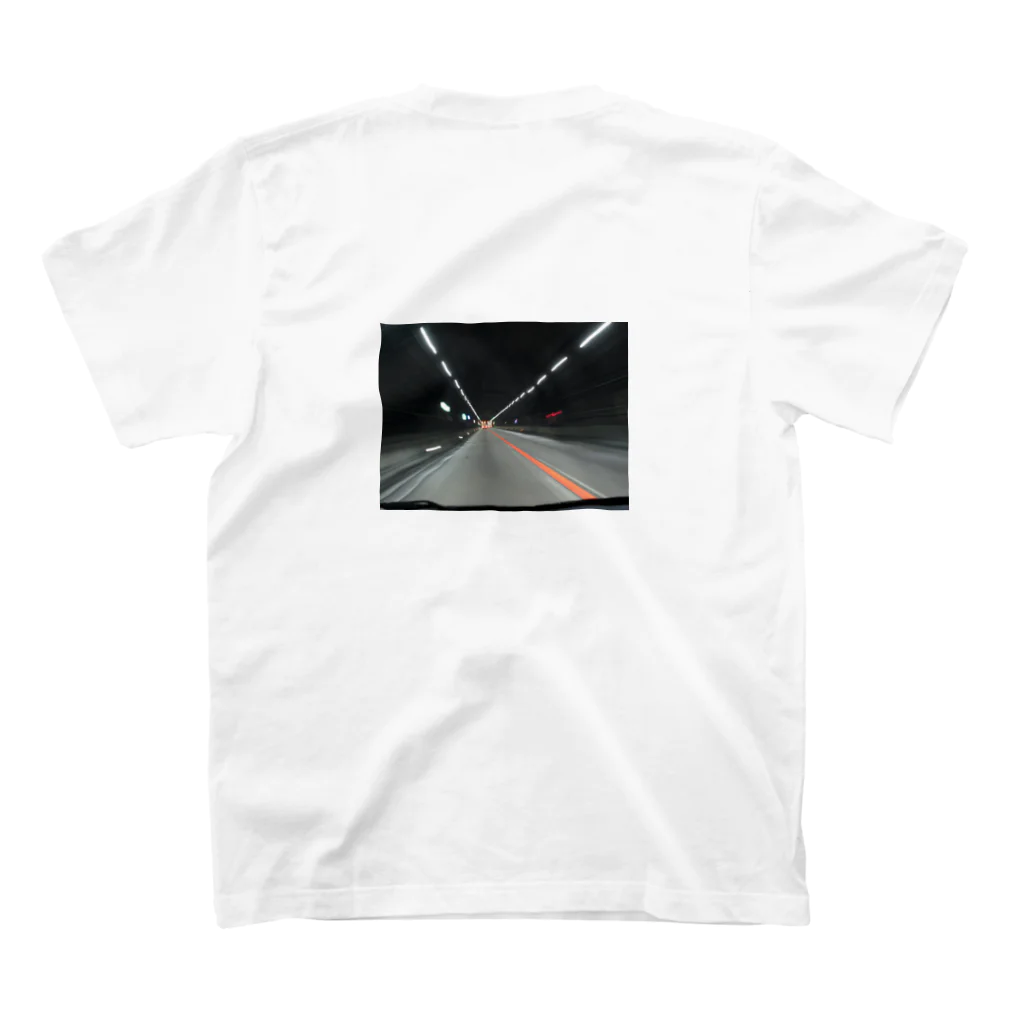 nexco大好き人の中央自動車道飯田山本IC Regular Fit T-Shirtの裏面