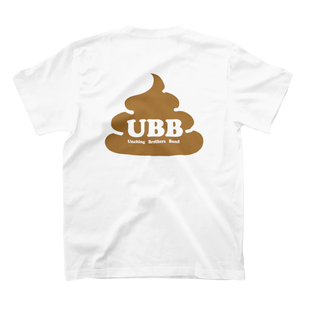 UBBの麿くん スタンダードTシャツの裏面