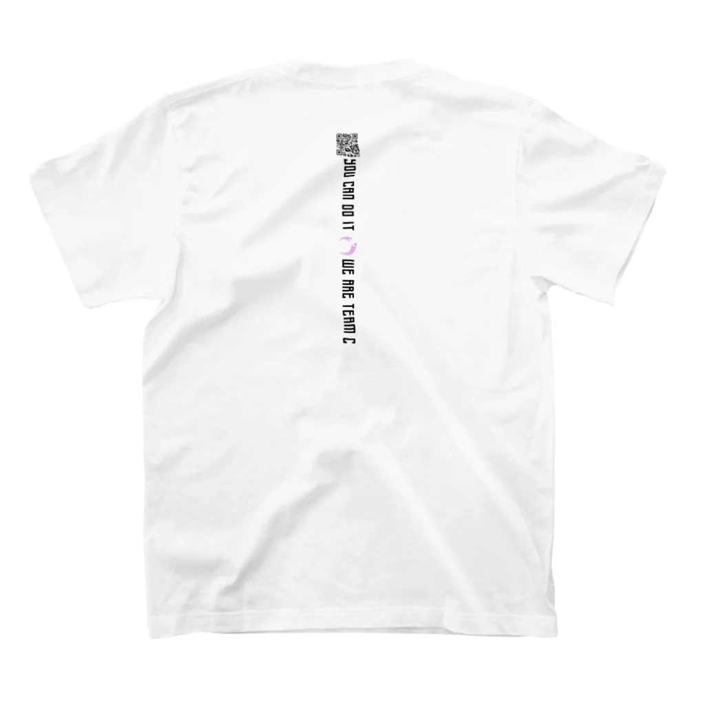 Team CのYou can do it ! スタンダードTシャツの裏面