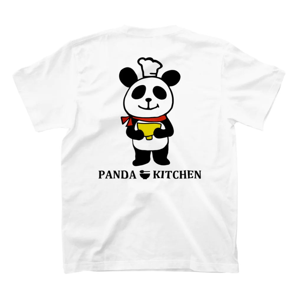 pandakitchencarのPANDA KITCHENオフィシャルグッズ スタンダードTシャツの裏面