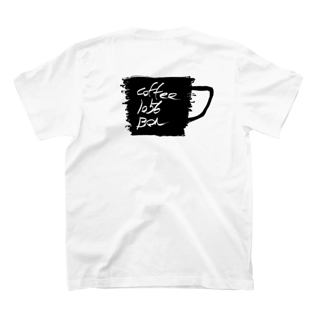 珈琲処ぼんのmocha  blend スタンダードTシャツの裏面