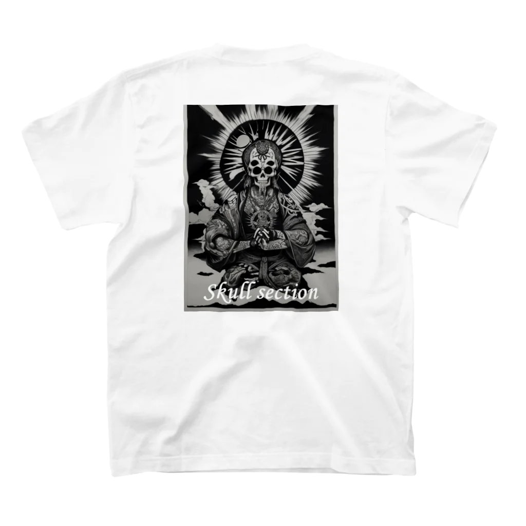 Skull sectionの祈り Regular Fit T-Shirtの裏面