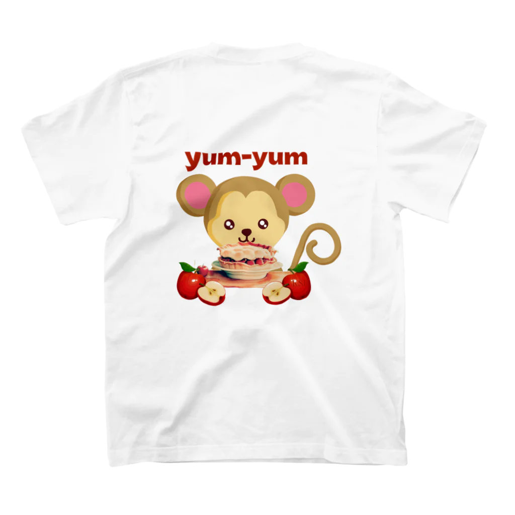 KSBのyum-yum スタンダードTシャツの裏面