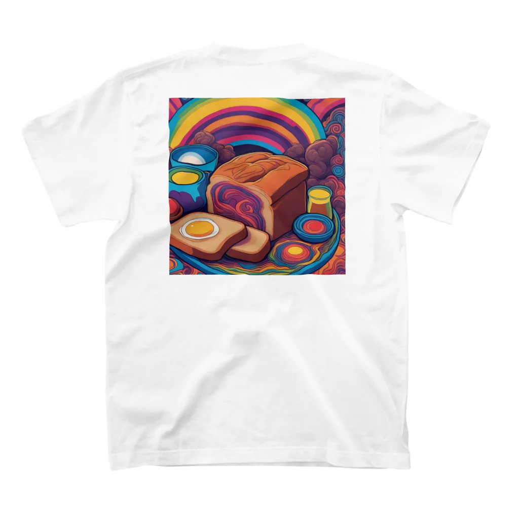 PSYCHEDELIC ARTのPSYCHEDELICパン スタンダードTシャツの裏面