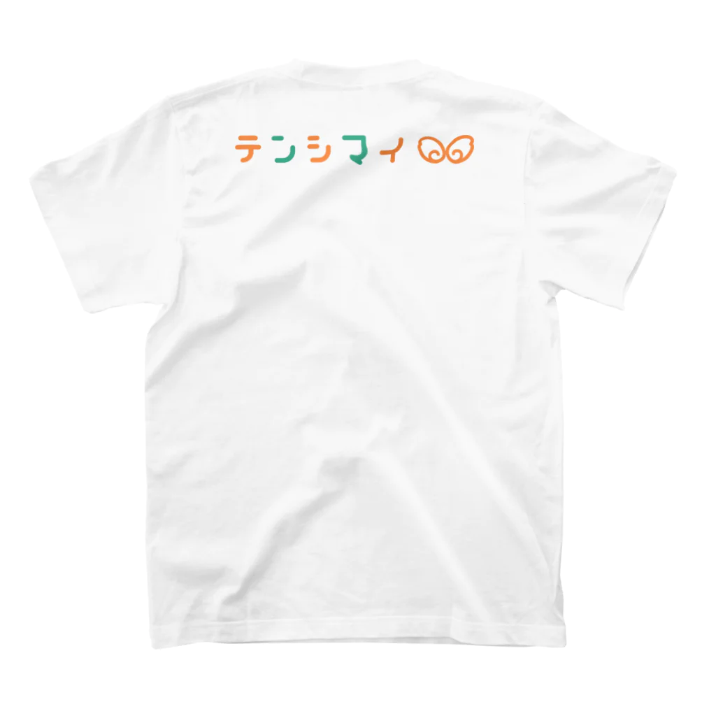 テンシマイのテンシマイ【公式】 Regular Fit T-Shirtの裏面