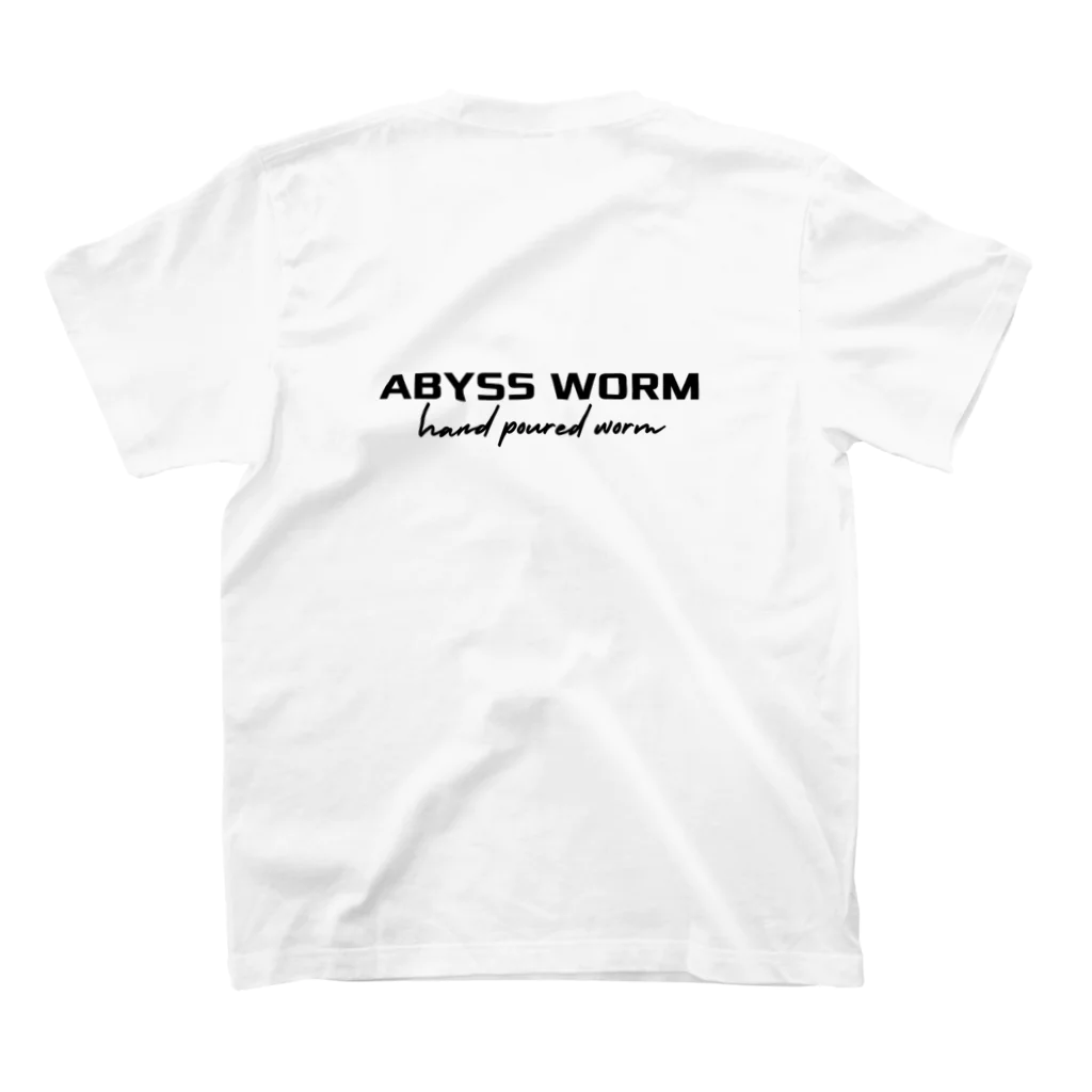 ABYSSWORMのabyssworm hand スタンダードTシャツの裏面