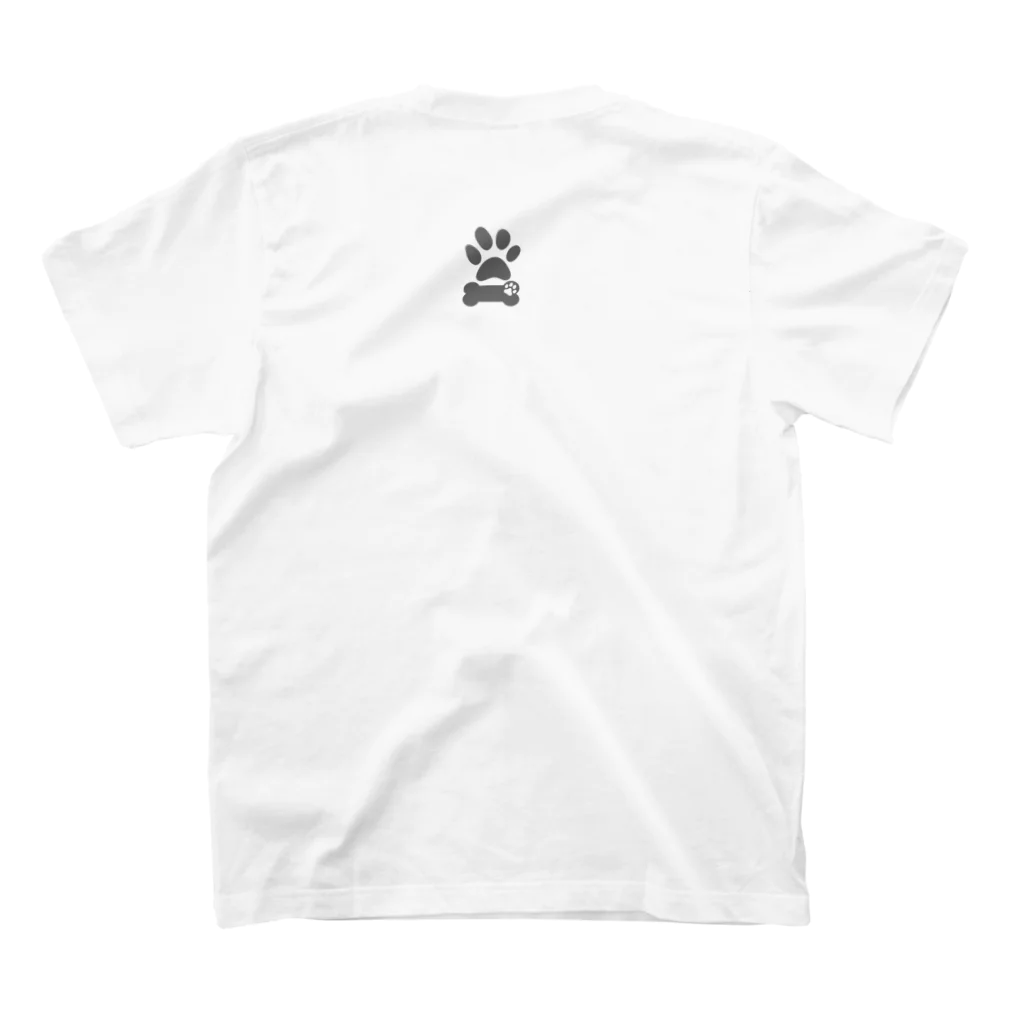 "Elegance Crew"のハウンズ スタンダードTシャツの裏面