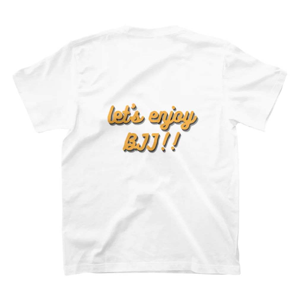 BJJ WORLDのLet’s enjoy BJJ!! スタンダードTシャツの裏面