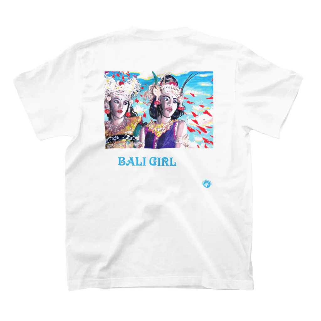 Toko Nataraja BaliのBALI GIRL 03 Regular Fit T-Shirtの裏面