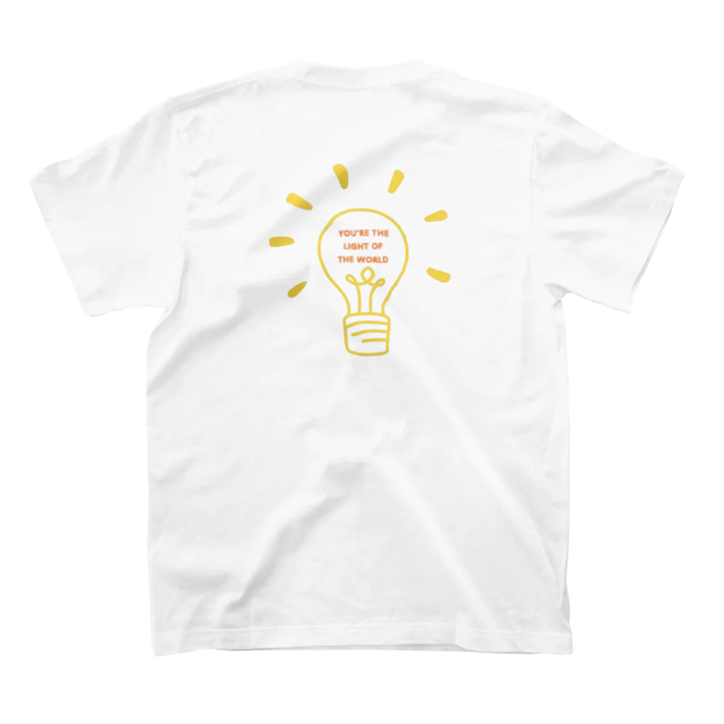 PamilyaのLIGHT OF THE WORLD スタンダードTシャツの裏面