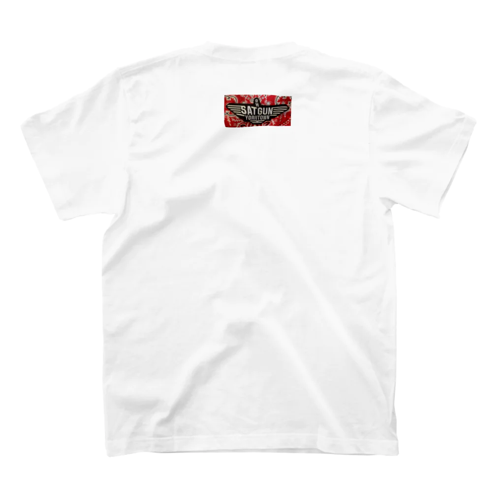 dj.ytkの両面プリント大里軍Tシャツ Regular Fit T-Shirtの裏面