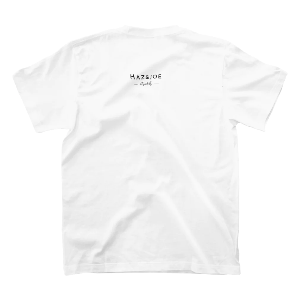 Haz&Joe art productsのあめのひ スタンダードTシャツの裏面