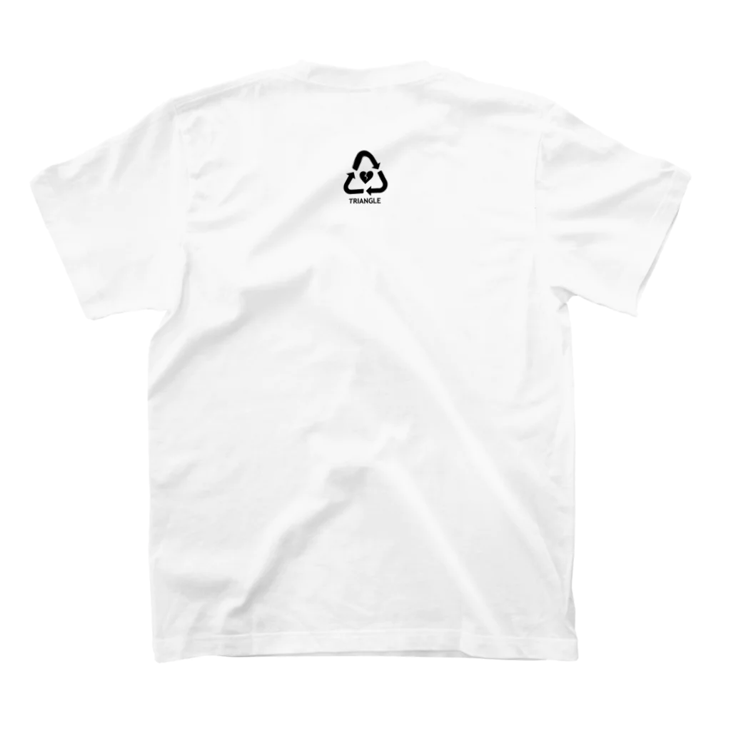 TRIANGLEのTRIANGLE スタンダードTシャツの裏面