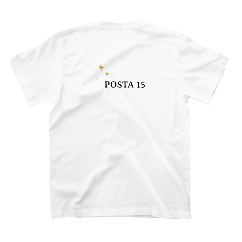 POSTA15の宇宙冒険隊 スタンダードTシャツの裏面