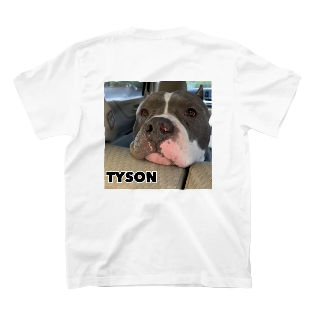 TYSONの顎乗せTYSON スタンダードTシャツの裏面