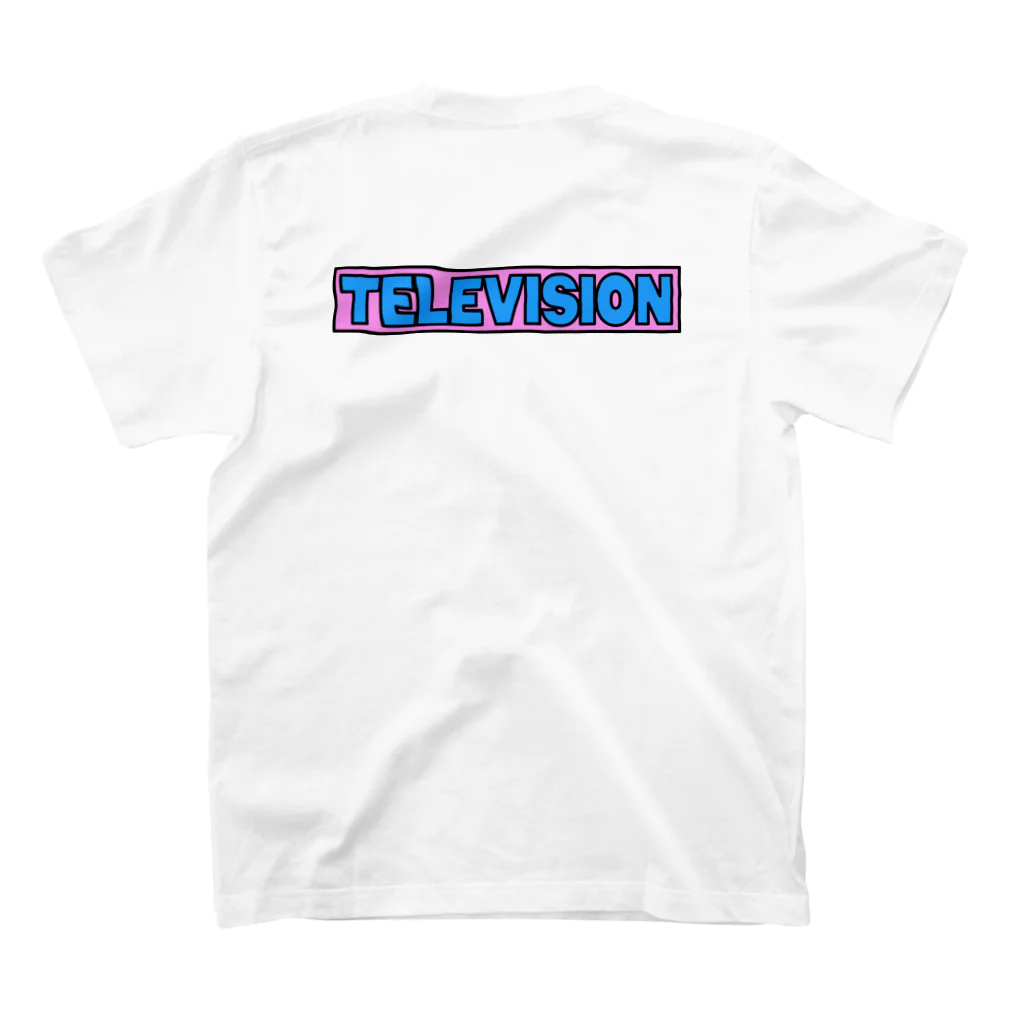 Ah!のTELEVISION 1 BACK  Regular Fit T-Shirtの裏面