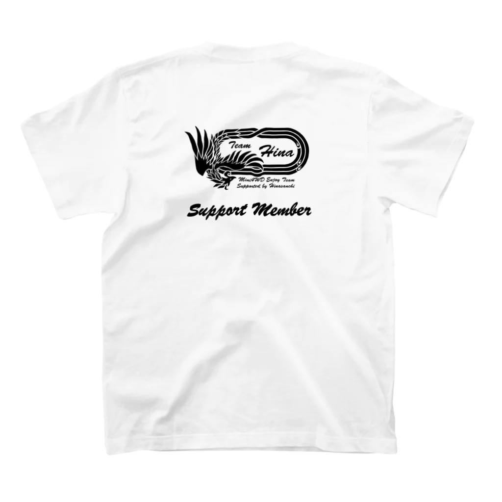 CIRCUIT & DINING ひなさんちのTeamHinaオリジナルTシャツ Regular Fit T-Shirtの裏面