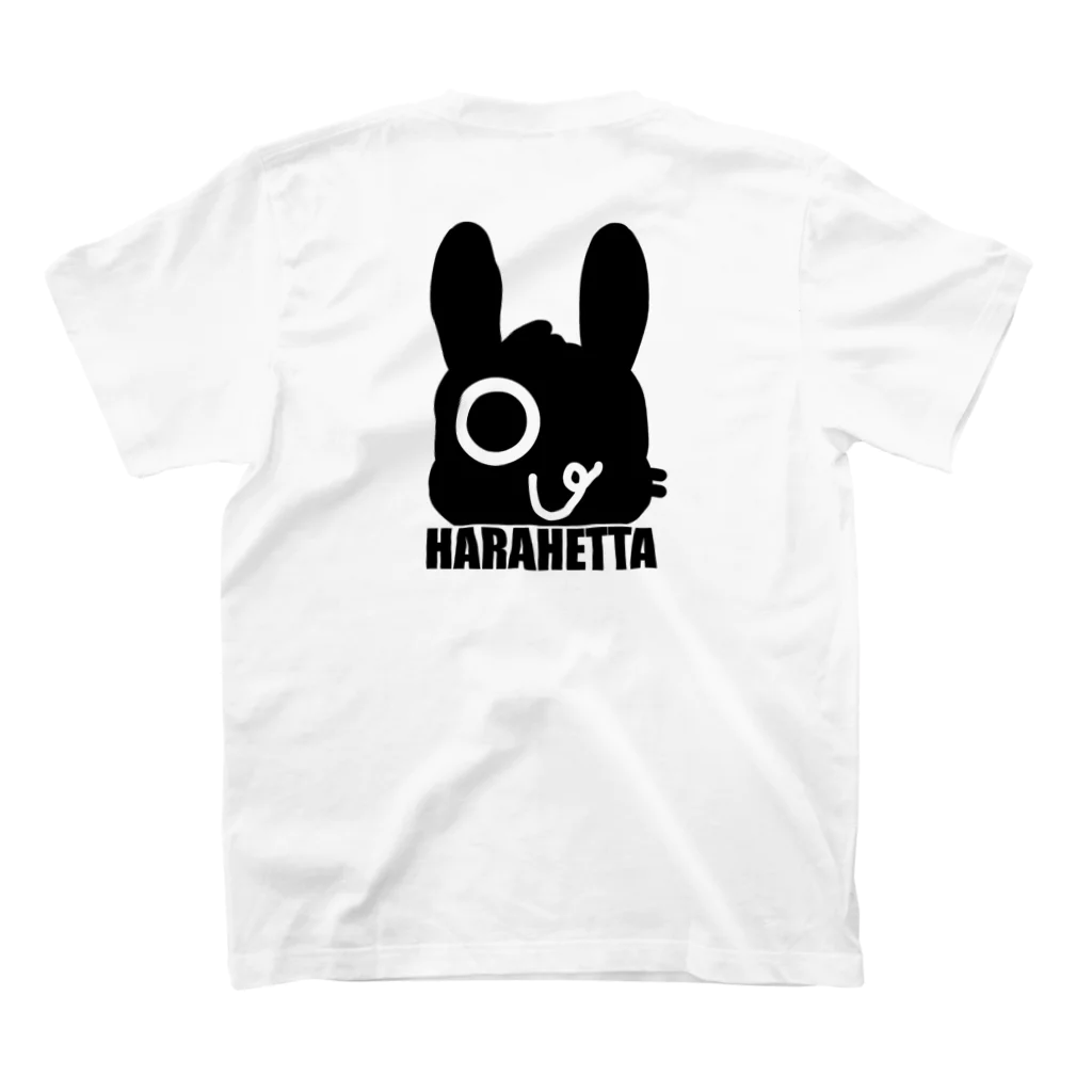 Yu-kinのHARAHETTA(はらへった) スタンダードTシャツの裏面