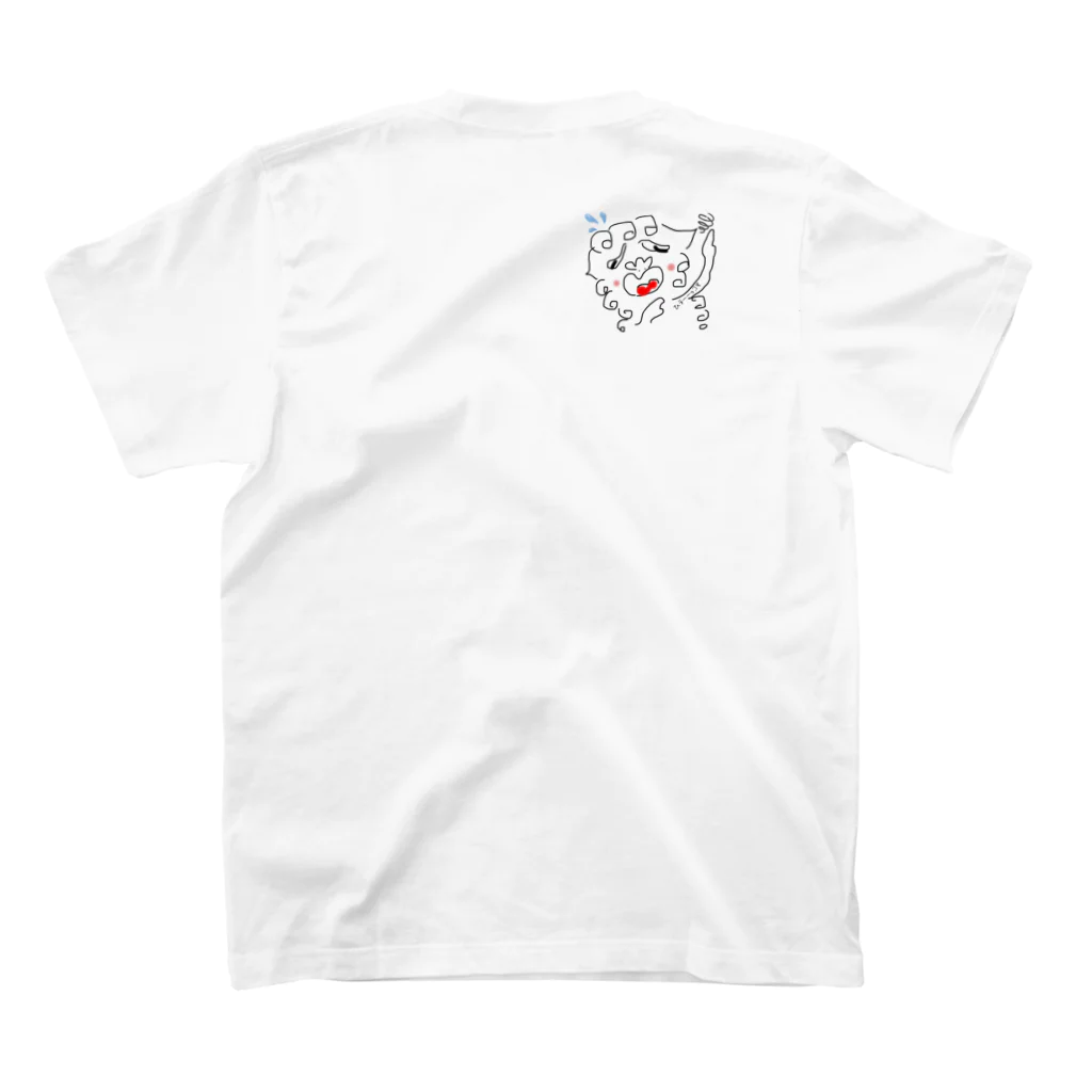 comaoの狛ったん Regular Fit T-Shirtの裏面