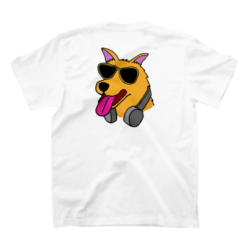 DJ:DOGのDJ DOG スタンダードTシャツの裏面