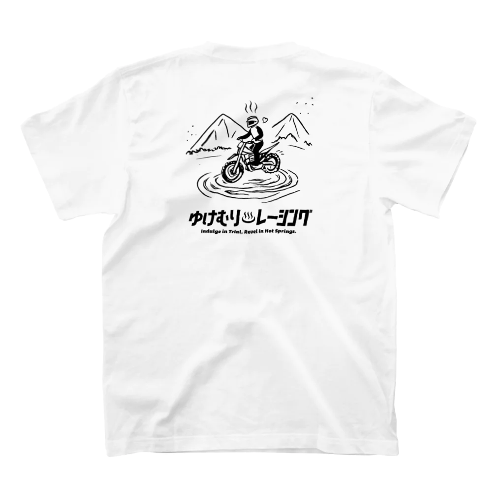 NITZのゆけむり♨レーシング Regular Fit T-Shirtの裏面