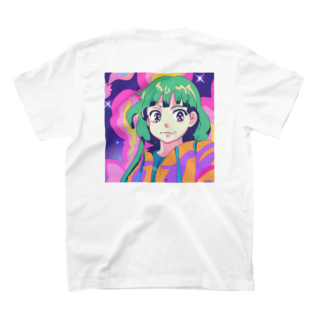 CutePopShopのCutePopGirl スタンダードTシャツの裏面