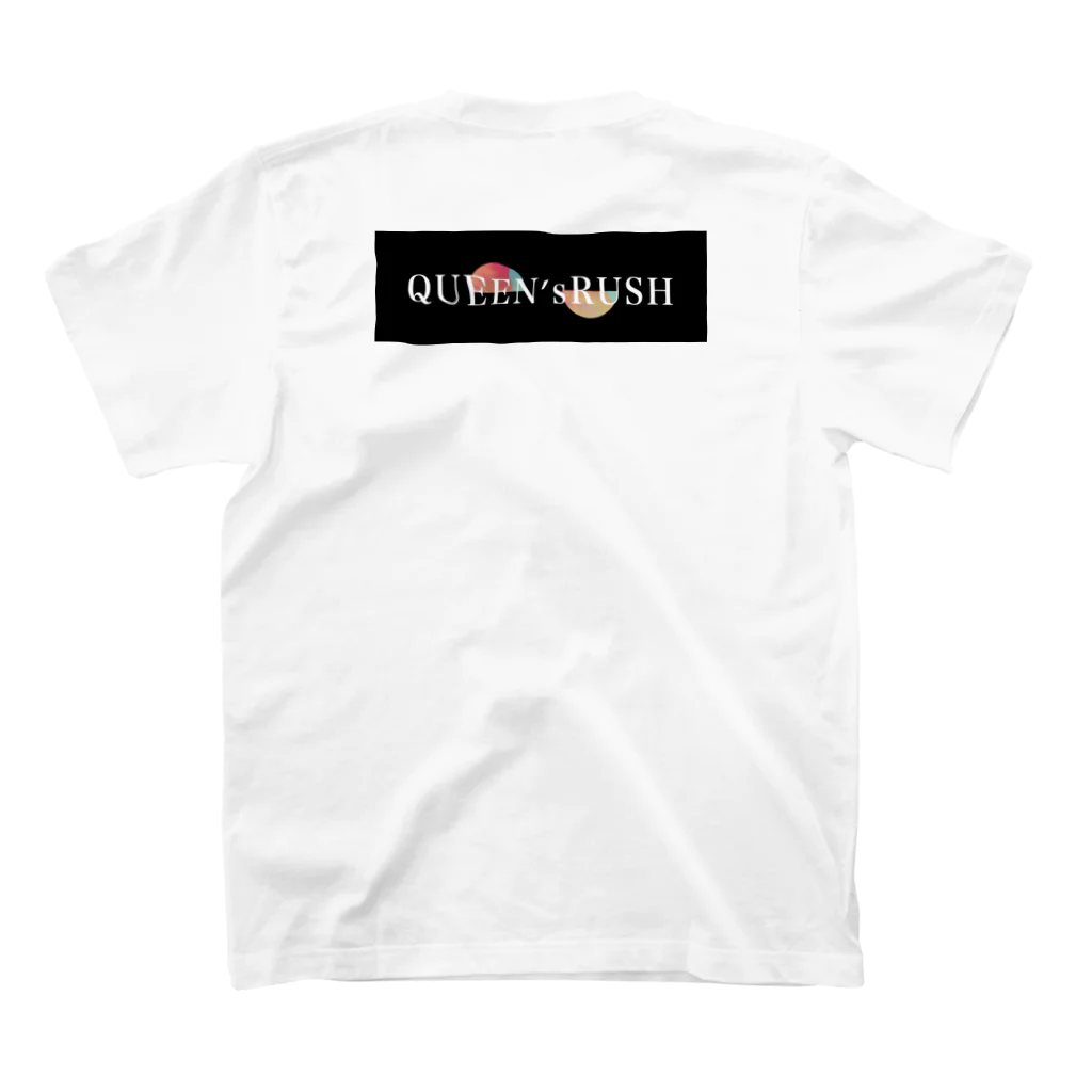 QUEEN’ｓRUSHのQUEEN'S RUSHロゴマーク0 スタンダードTシャツの裏面