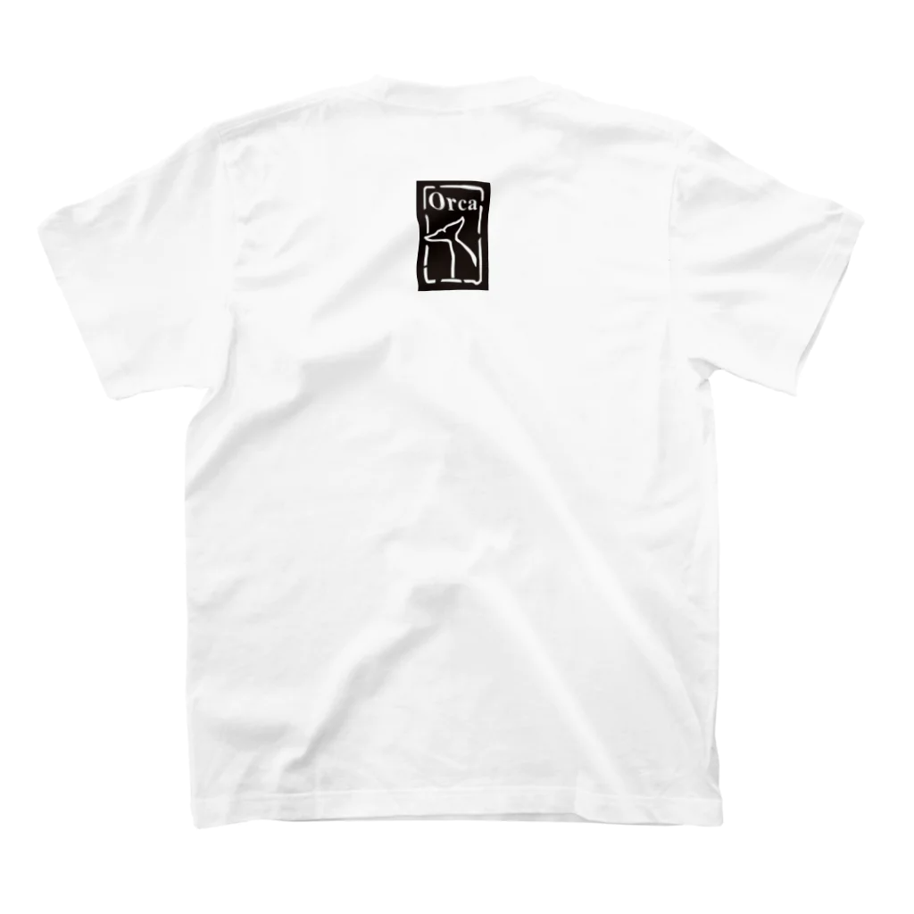 Like Native Americanのココペリ　デザイン　Tシャツ Regular Fit T-Shirtの裏面