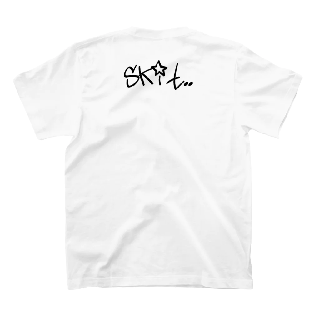 Skit..の60年代の和×洋の散歩 Regular Fit T-Shirtの裏面