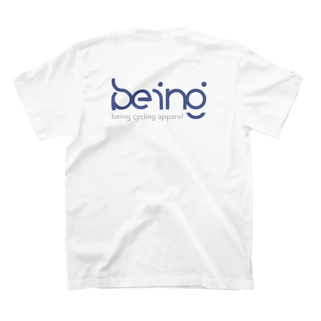 being_cycling_apparelのbeing_cyclingapparel スタンダードTシャツの裏面