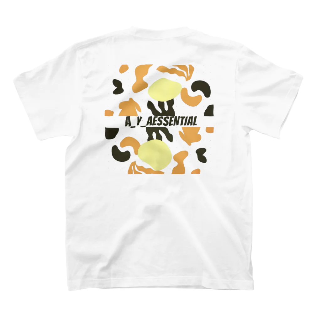 A"Y"A_ EssentialのA_Y_AEssential 跡 スタンダードTシャツの裏面